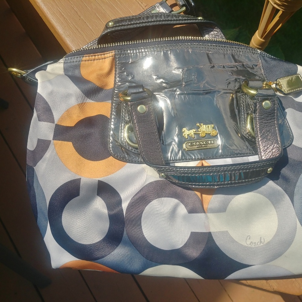 Coach Sabrina Pop Art Bag